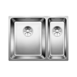 BLANCO ANDANO 340/180-U Stal polerowana lewa, InFino 522979