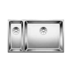 BLANCO ANDANO 500/180-U Stal polerowana prawa, InFino 522989