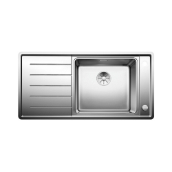 BLANCO ANDANO XL 6 S-IF Stal polerowana prawa, korek auto., InFino, odsączarka stalowa 522999