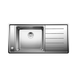 BLANCO ANDANO XL 6 S-IF Stal polerowana lewa, korek auto., InFino, odsączarka stalowa 523000
