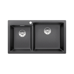 BLANCO PLEON 9 Silgranit PuraDur Antracyt, InFino 523057