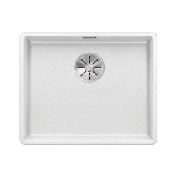 BLANCO SUBLINE 500-F Silgranit PuraDur Biały, InFino