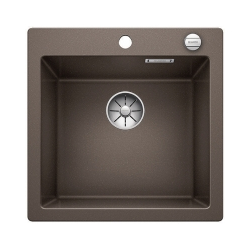 BLANCO PLEON 5 Silgranit PuraDur Kawowy, korek auto., InFino 523685