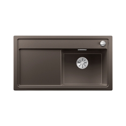 BLANCO ZENAR 5 S-F Silgranit PuraDur Kawowy prawa, korek auto., InFino