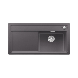 BLANCO ZENAR XL 6 S-F Silgranit PuraDur Szarość skały prawa, korek auto., InFino