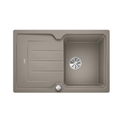 BLANCO CLASSIC NEO 45 S Silgranit PuraDur Tartufo odwracalny, korek auto., InFino, deska tworzywo