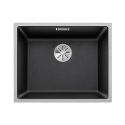 BLANCO SUBLINE 500-IF SteelFrame Silgranit PuraDur Antracyt, InFino 524107