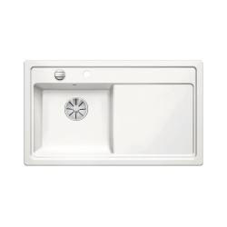 BLANCO ZENAR 45 S Ceramika PuraPlus Biały połysk lewa, korek auto., InFino