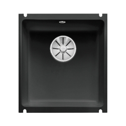 BLANCO SUBLINE 375-U Ceramika PuraPlus Czarny, InFino 523732