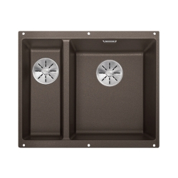 BLANCO SUBLINE 340/160-U Silgranit PuraDur Kawowy prawa, InFino 523567