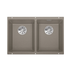 BLANCO SUBLINE 350/350-U Silgranit PuraDur Tartufo, InFino 523581