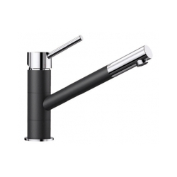 BLANCO KANO Silgranit-Look Antracyt/Chrom 525028