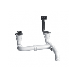 BLANCO Armatura odpływowo-przelewowa 2x1,5