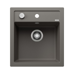 Zlewozmywak DALAGO 45 Silgranit wulkaniczny szary, korek auto.527242