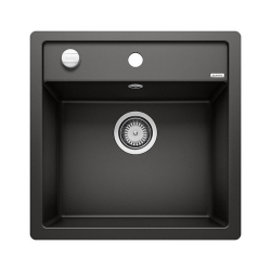 BLANCO DALAGO 5-F Silgranit PuraDur Czarny korek auto.