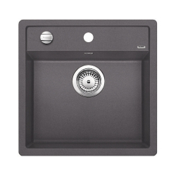 BLANCO DALAGO 5-F Silgranit PuraDur Szarość skały, korek auto.