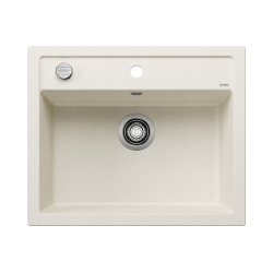 Zlewozmywak DALAGO 6 Silgranit delikatny biały korek auto. 527063