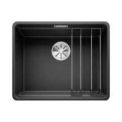 BLANCO ETAGON 500-F Silgranit czarny, InFino, szyny