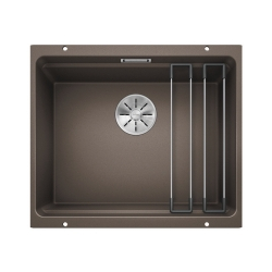 BLANCO ETAGON 500-U Silgranit PuraDur Kawowy, InFino, szyny 522236