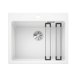 BLANCO ETAGON 6 Silgranit PuraDur Biały, InFino, szyny 524543