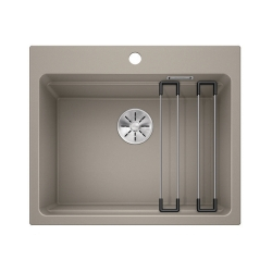 BLANCO ETAGON 6 Silgranit PuraDur Tartufo, InFino, szyny 524546