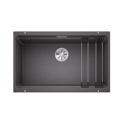 BLANCO ETAGON 700-U Silgranit PuraDur Szarość skały, InFino, szyny 525168