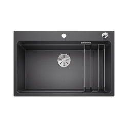 BLANCO ETAGON 8 Silgranit PuraDur Antracyt, korek auto., InFino, szyny 525177