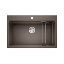 BLANCO ETAGON 8 Silgranit PuraDur Kawowy, InFino, szyny 525196