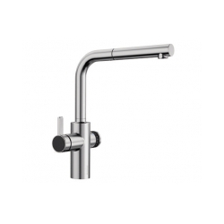 BLANCO EVOL-S VOLUME UltraResist w kolorze stali, lewa