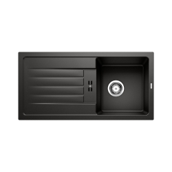 BLANCO FAVUM 45 S Silgranit czarny, odwracalny