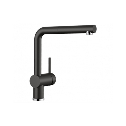 BLANCO LINUS-S Silgranit-Look Czarny 526148