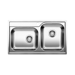 BLANCO MEDIAN 9-IF Stal szczotkowana prawa