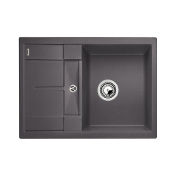 BLANCO METRA 45 S Compact Silgranit PuraDur Szarość skały odwracalny