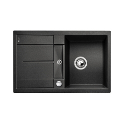 BLANCO METRA 45 S Silgranit PuraDur Antracyt odwracalny, korek auto.