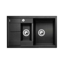 BLANCO METRA 6 S Compact Silgranit PuraDur Antracyt odwracalny, korek auto. 513473