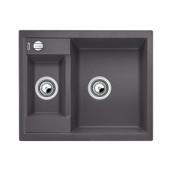 BLANCO METRA 6 Silgranit PuraDur Szarość skały odwracalny, korek auto.