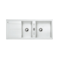 BLANCO METRA 8 S Silgranit PuraDur Biały odwracalny