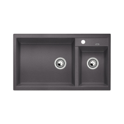 BLANCO METRA 9 Silgranit PuraDur Szarość skały lewa 518886