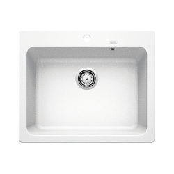 BLANCO NAYA 6 Silgranit PuraDur Biały 519641