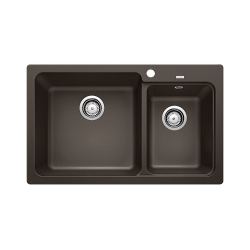 BLANCO NAYA 8 Silgranit PuraDur Kawowy lewa 519653