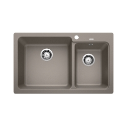 BLANCO NAYA 8 Silgranit PuraDur Tartufo lewa 519652