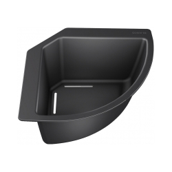 BLANCO Odsączarka narożna czarna z tworzywa 235866