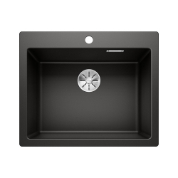 BLANCO PLEON 6 Silgranit PuraDur Czarny, InFino 525953