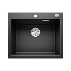 BLANCO PLEON 6 Silgranit PuraDur Czarny, korek auto., InFino 525954