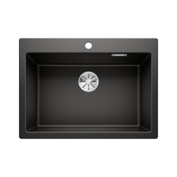 BLANCO PLEON 8 Silgranit PuraDur Czarny, InFino 525957