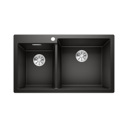 BLANCO PLEON 9 Silgranit PuraDur Czarny, InFino 525958