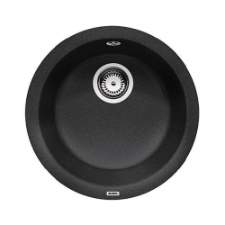 BLANCO RONDO Silgranit PuraDur Antracyt