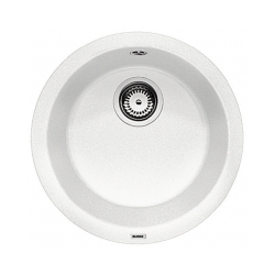 BLANCO RONDO Silgranit PuraDur Biały