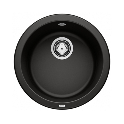 BLANCO RONDO Silgranit czarny