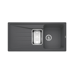 BLANCO SONA 6 S Silgranit PuraDur Szarość skały odwracalny, odsączarka stalowa